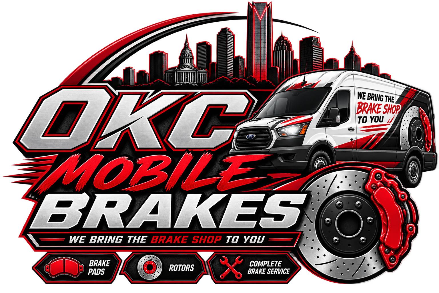 OKC Mobile Brakes logo